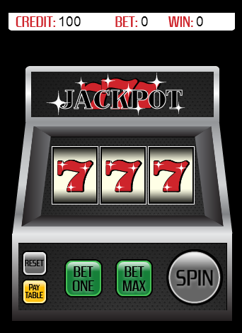 Html5 slot machine jackpot 777